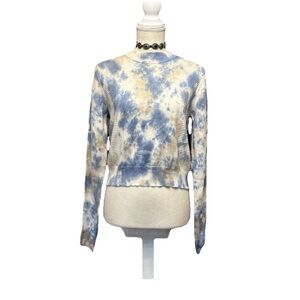 BDG URBAN OUTFITTERS WOMEN SWEATER CROP TOP TIE DYE {L FITS M} 100% COTTON NEW